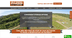 Desktop Screenshot of dandridgestorage.com